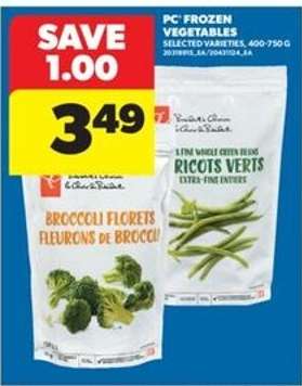 PC FROZEN VEGETABLES