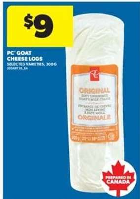 PC Goat Cheese Logs