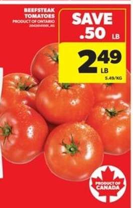 BEEFSTEAK TOMATOES