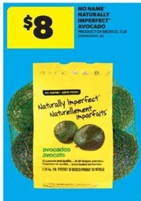 No Name Naturally Imperfect Avocado