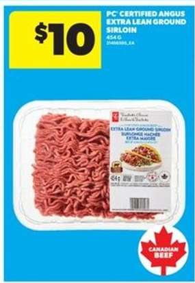 PC Certified Angus Extra Lean Ground Sirloin
