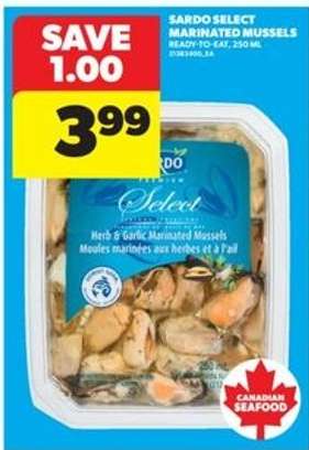 SARDO SELECT MARINATED MUSSELS