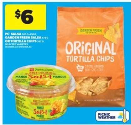 PC Salsa or Tortilla Chips