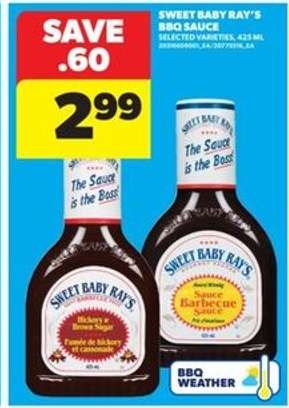 Sweet Baby Ray's BBQ Sauce