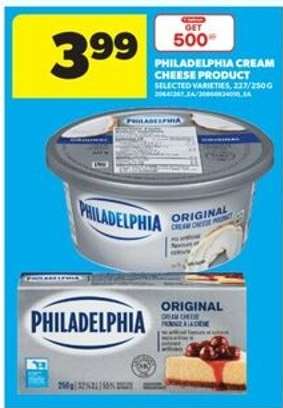 PHILADELPHIA CREAM CHEESE PRODUCT