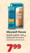 Maxwell House Iced Latte
