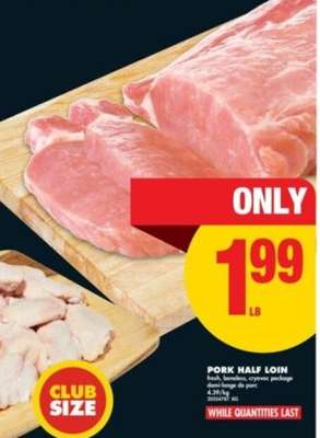 PORK HALF LOIN