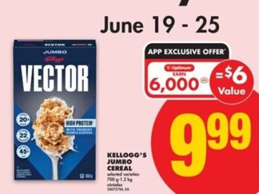 KELLOGG'S JUMBO CEREAL
