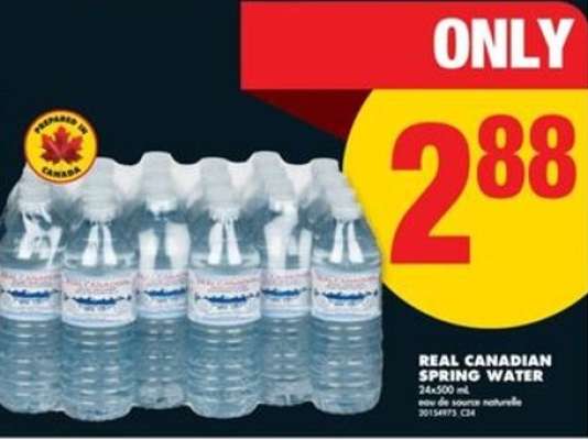 Real Canadian Spring Water