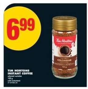 Tim Hortons Instant Coffee