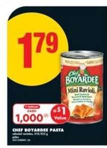 CHEF BOYARDEE PASTA