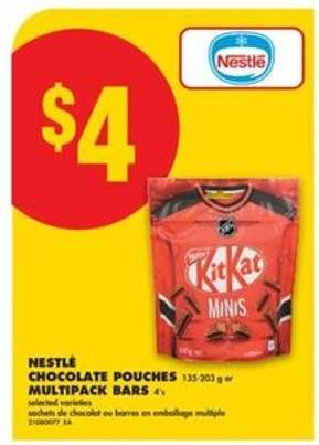 NESTLÉ CHOCOLATE POUCHES MULTIPACK BARS