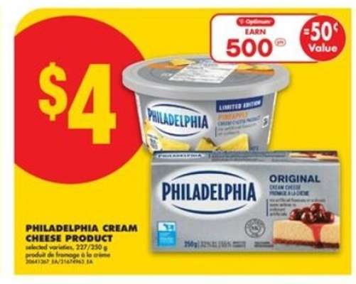 PHILADELPHIA CREAM CHEESE PRODUCT