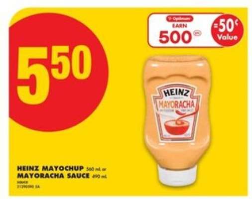 HEINZ MAYOCHUP or MAYORACHA SAUCE