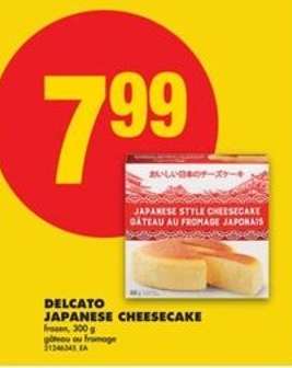DELCATO JAPANESE CHEESECAKE