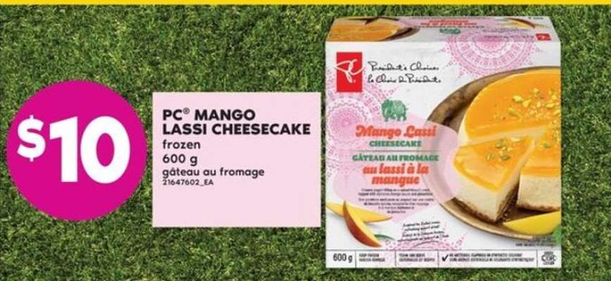 PC Mango Lassi Cheesecake