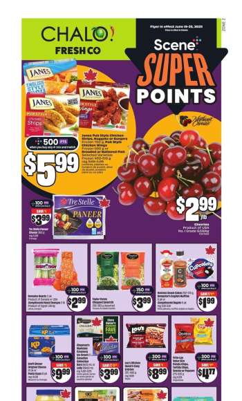 Chalo! FreshCo. Flyer - June 19, 2025 - June 25, 2025.