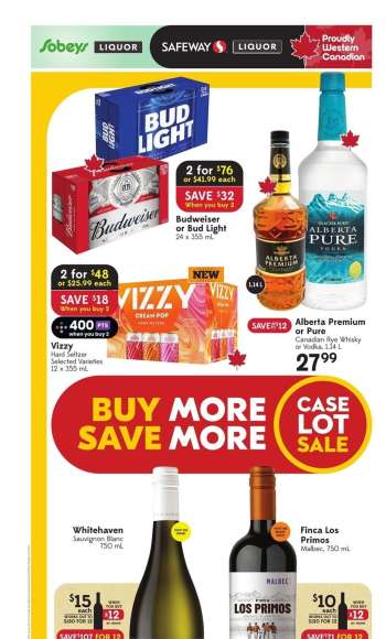Sobeys Liquor Flyer - June 19, 2025 - June 25, 2025.