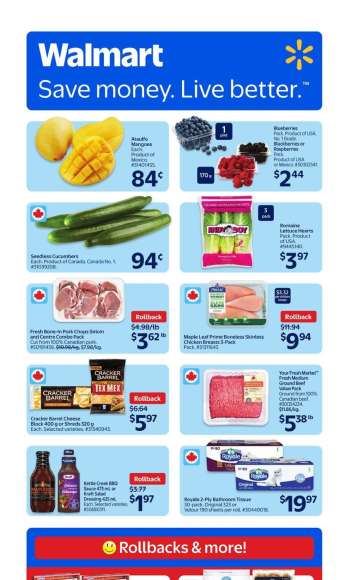 Walmart Flyer - June 19, 2025 - June 25, 2025.