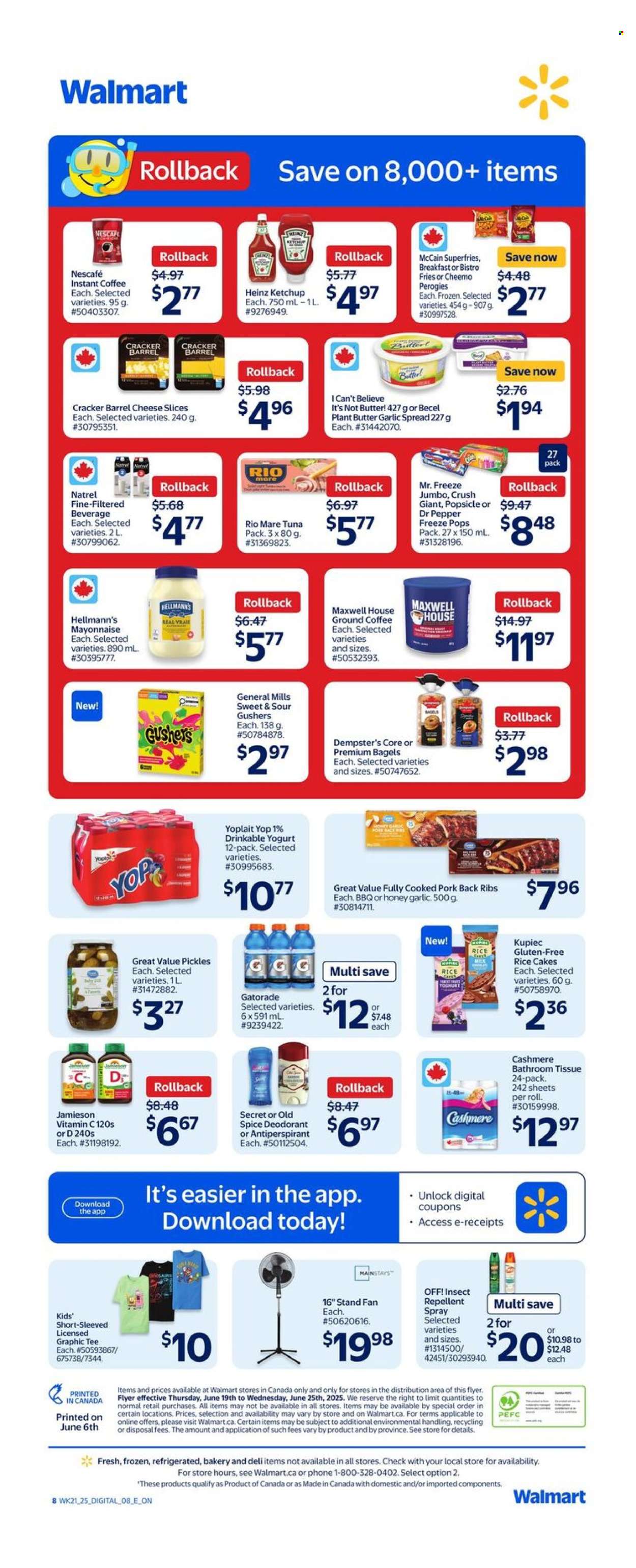 Walmart flyer - June 19, 2025 - June 25, 2025. Page 2