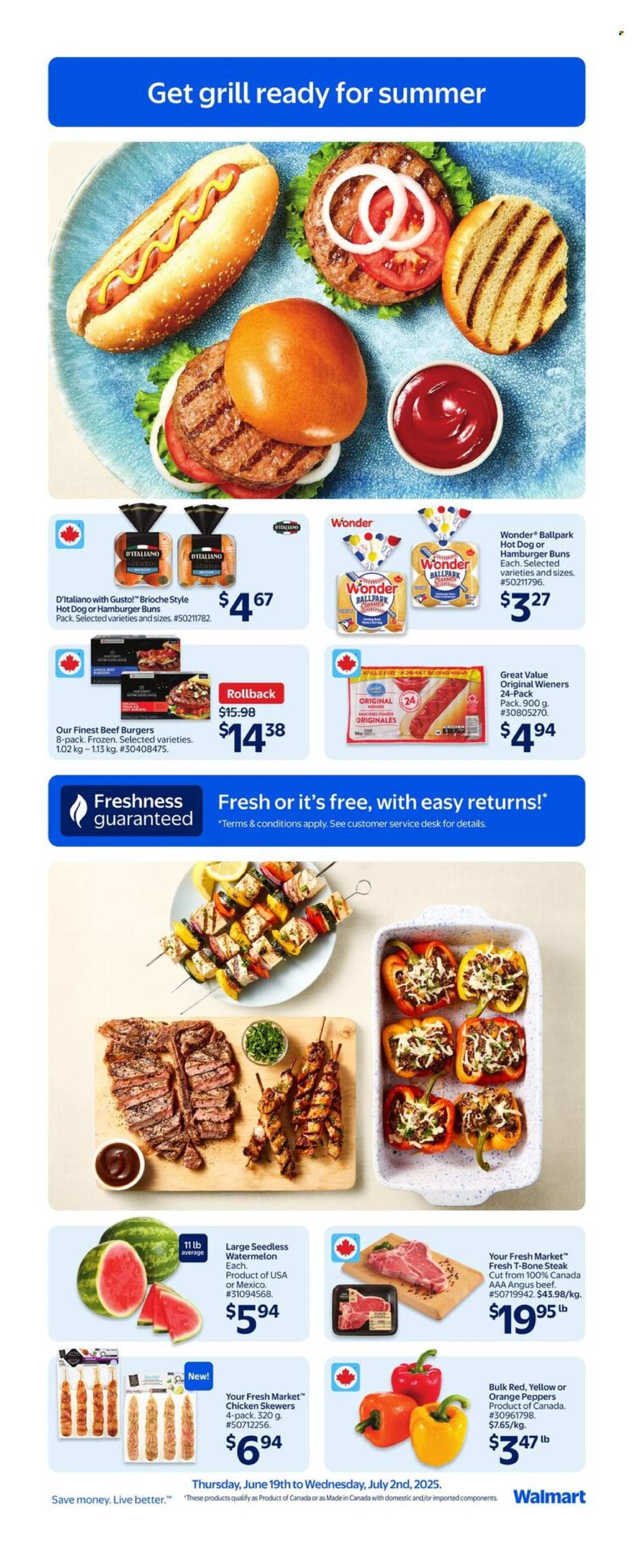 Walmart flyer - June 19, 2025 - June 25, 2025. Page 7