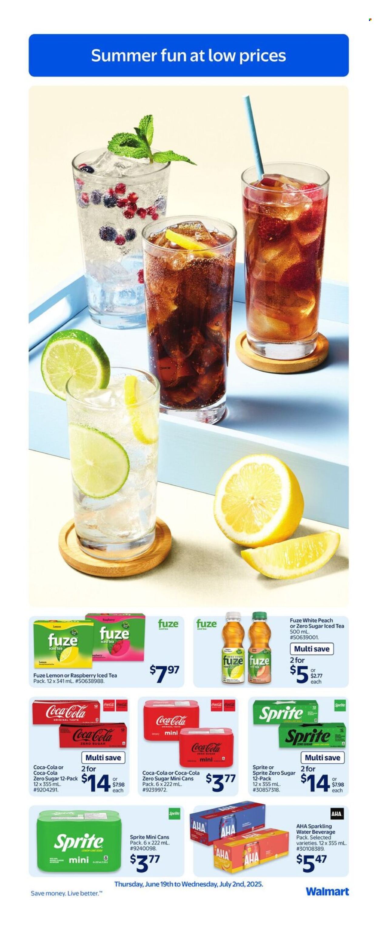 Walmart flyer - June 19, 2025 - June 25, 2025. Page 9