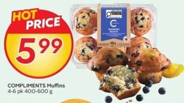 COMPLIMENTS Muffins