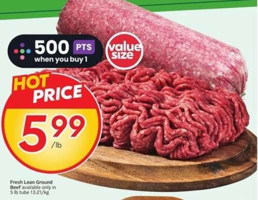 Fresh Lean Ground Beef