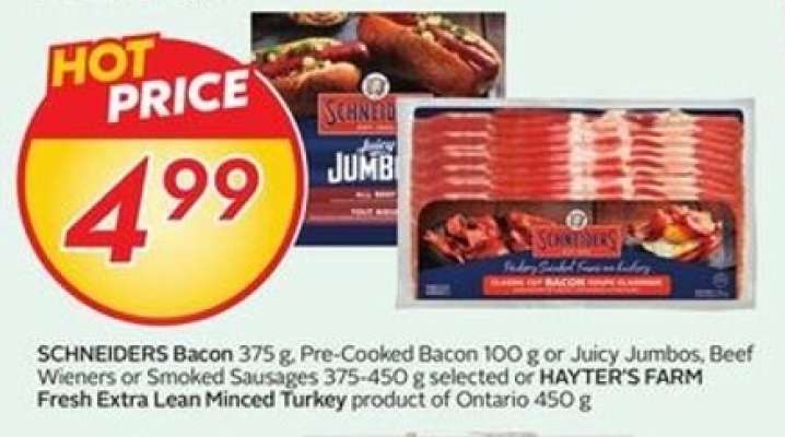 SCHNEIDERS Bacon or Juicy Jumbos