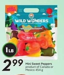 Mini Sweet Peppers