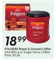 Folgers Roast & Ground Coffee