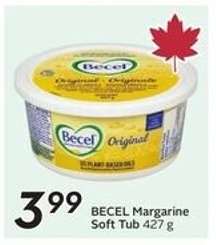 BECEL Margarine Soft Tub 427 g