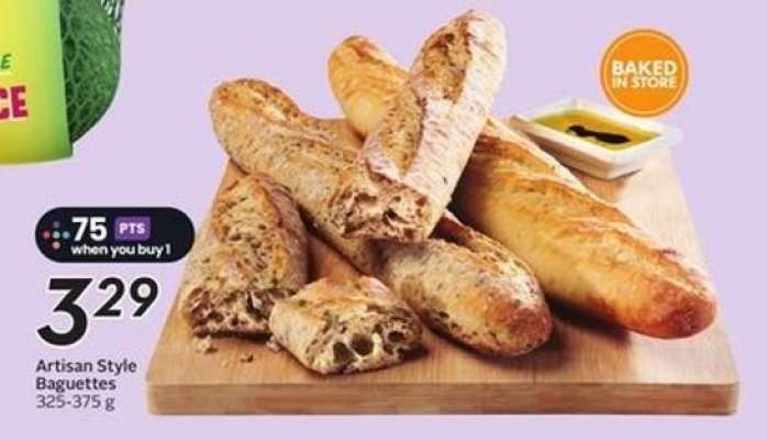 Artisan Style Baguettes