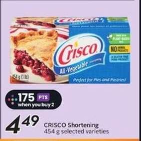 Crisco Shortening