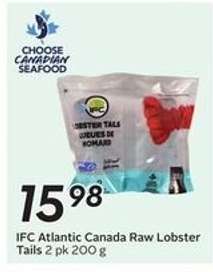 IFC Atlantic Canada Raw Lobster Tails