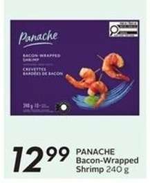 PANACHE Bacon-Wrapped Shrimp 240 g