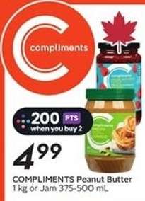COMPLIMENTS Peanut Butter