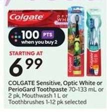 Colgate Products