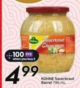 KÜHNE Sauerkraut Barrel 796 mL