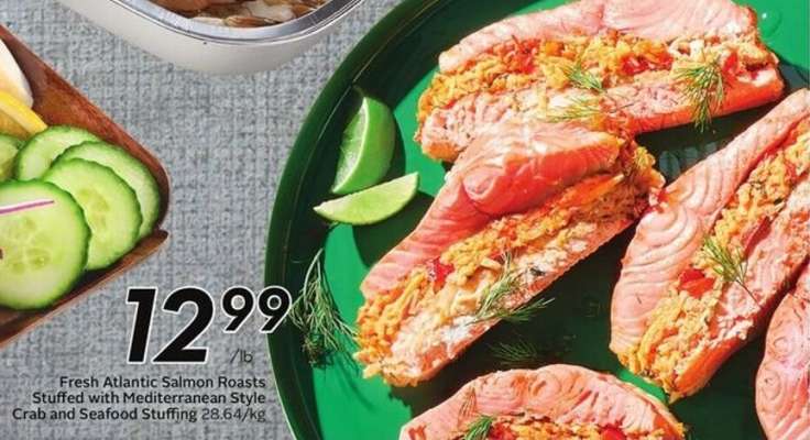 Fresh Atlantic Salmon Roasts