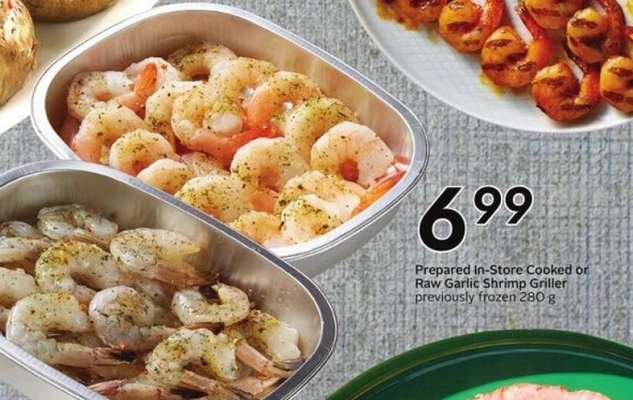Garlic Shrimp Griller