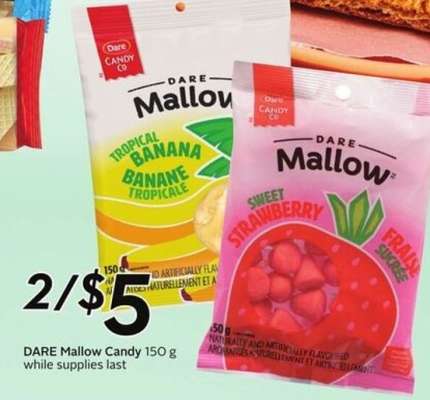 Dare Mallow Candy