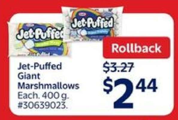 Jet-Puffed Giant Marshmallows