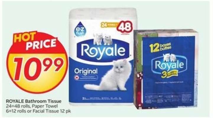 ROYALE BATHROOM TISSUE