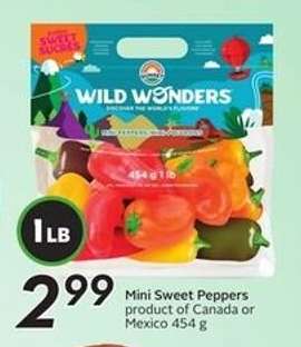Mini Sweet Peppers