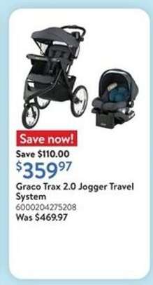 Graco Trax 2.0 Jogger Travel System
