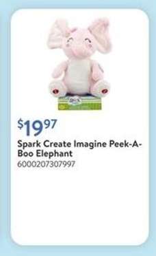Spark Create Imagine Peek-A-Boo Elephant