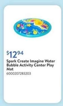 Spark Create Imagine Water Bubble Activity Center Play Mat