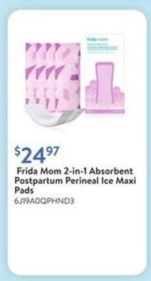 Frida Mom 2-in-1 Absorbent Postpartum Perineal Ice Maxi Pads