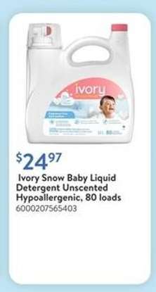 Ivory Snow Baby Liquid Detergent